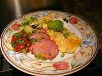 West Coast style breakfast